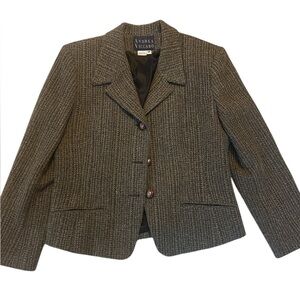 Andrea Viccaro Women's Brown Blazer